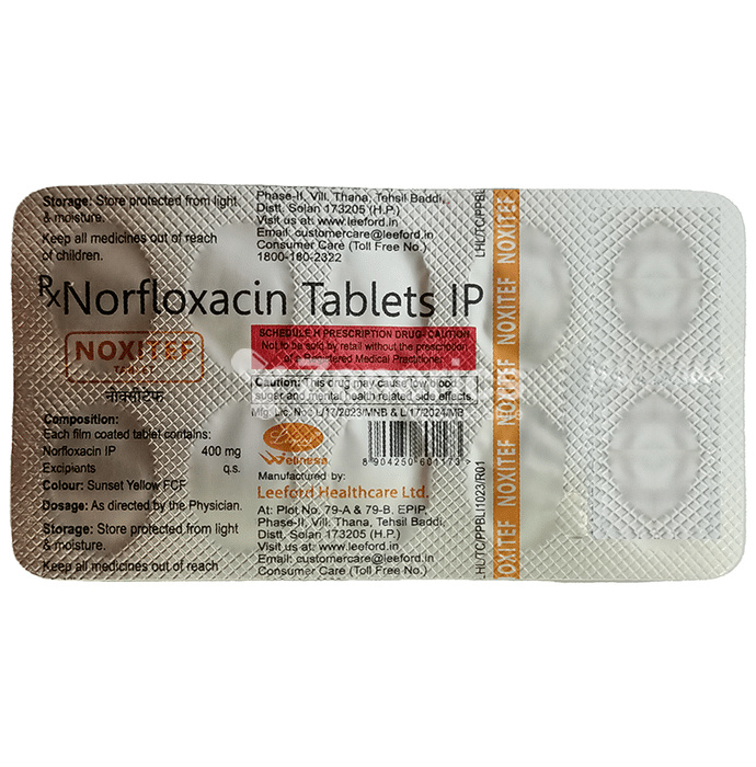 Noxitef 400mg Tablet