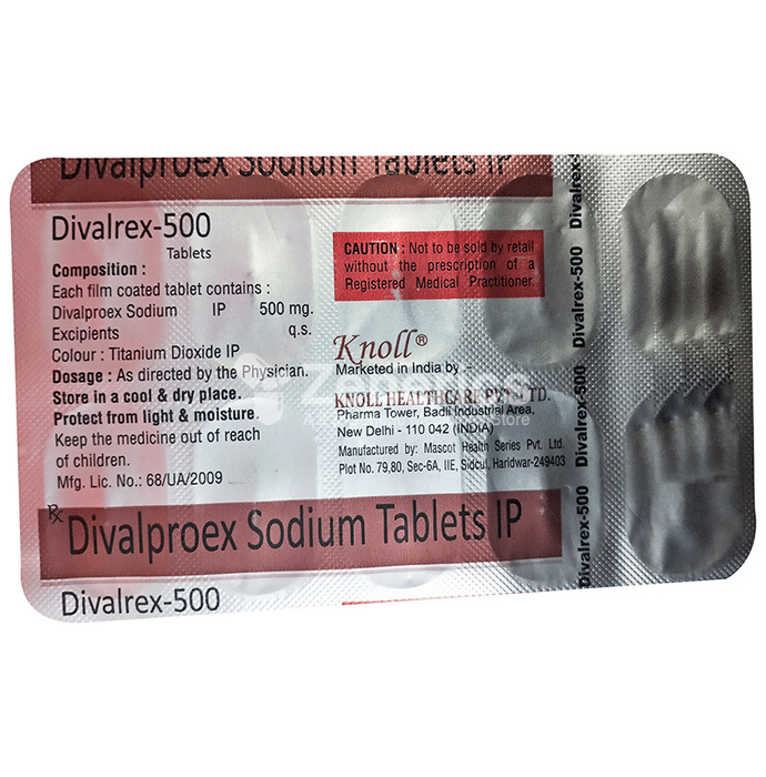 Divalrex 500mg Tablet
