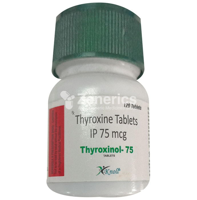Thyroxinol 75mcg Tablet