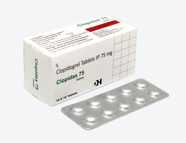 Clopidax 75 Tablet