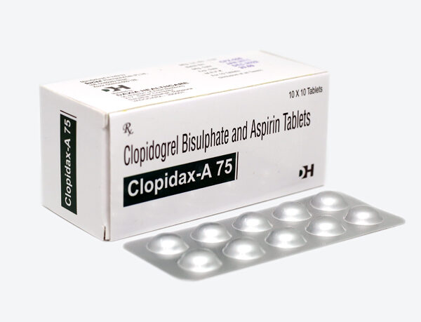 Clopidax A 75 Tablet