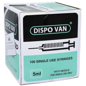 Dispo Van Syringe 5ml Pack of 100