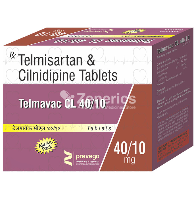 Telmavac CL 40/10 Tablet