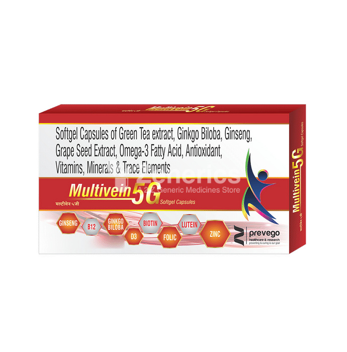 Multivein 5G Softgel Capsule