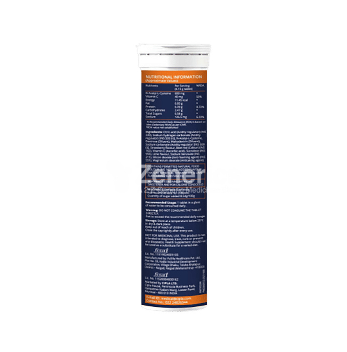 Mucinac C Effervescent Tablet Strawberry - Image 3