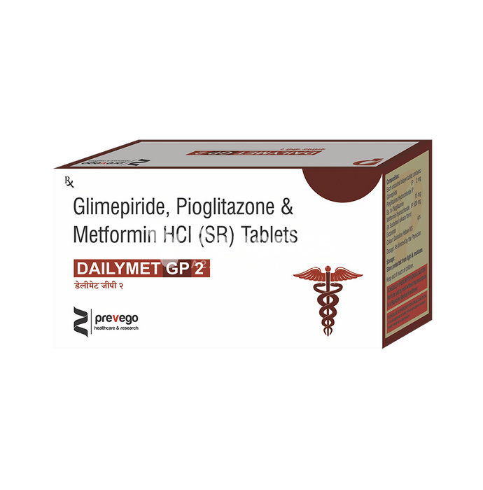Dailymet GP 2 Tablet SR