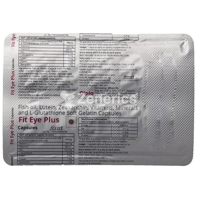 Fit Eye Plus Soft Gelatin Capsule - Image 5