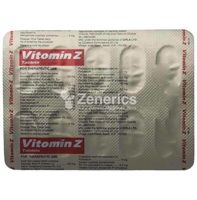 Vitomin Z Tablet - Image 5