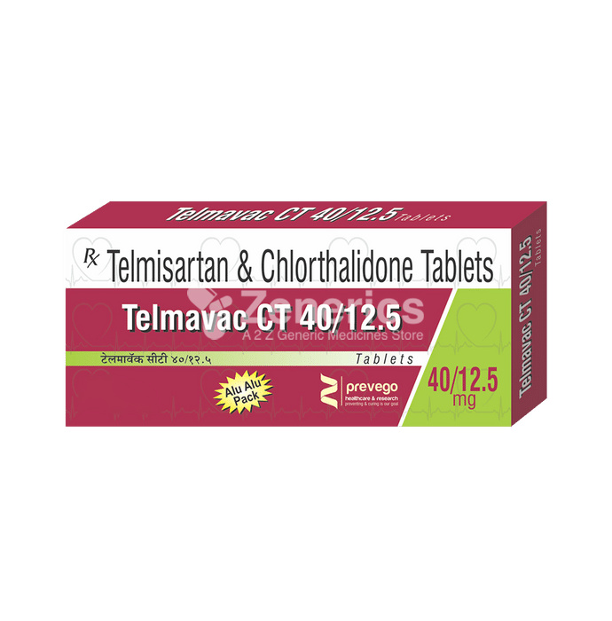 Telmavac CT 40/12.5 Tablet
