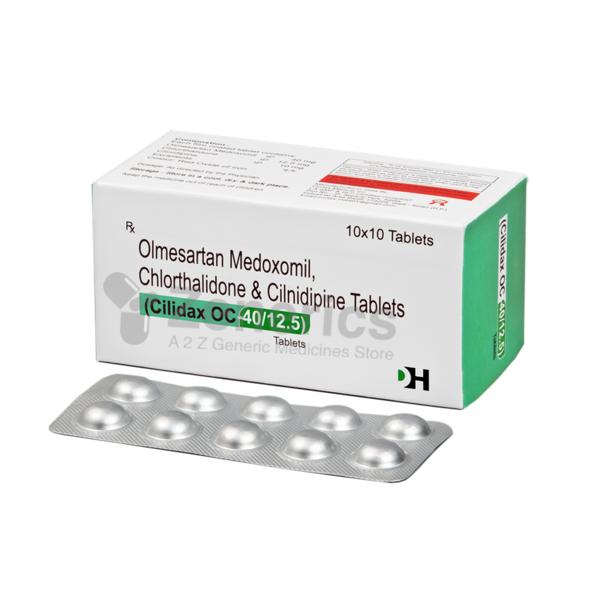 Cilidax OC 40/12.5 Tablet