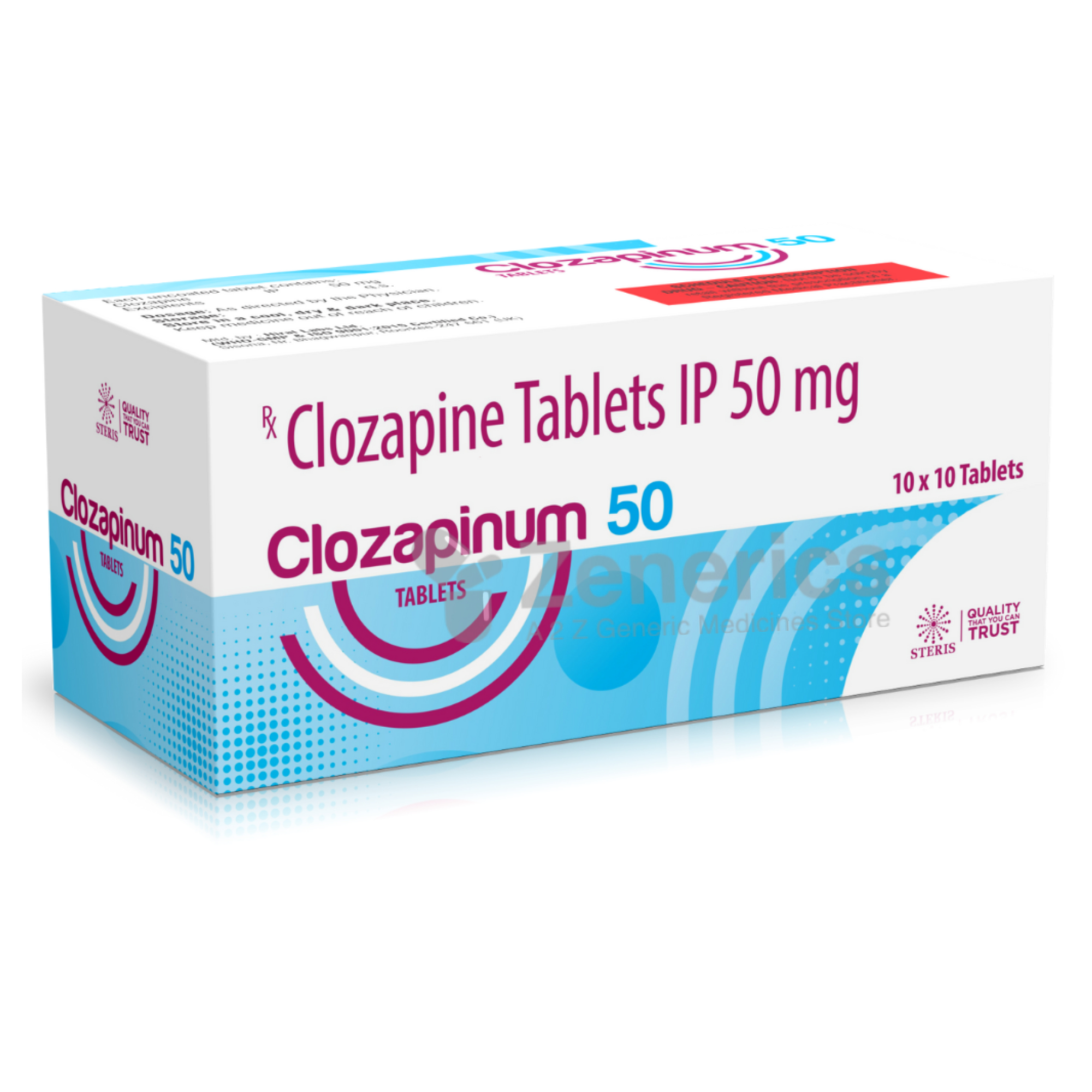 CLOZAPINUM 50 Tablet
