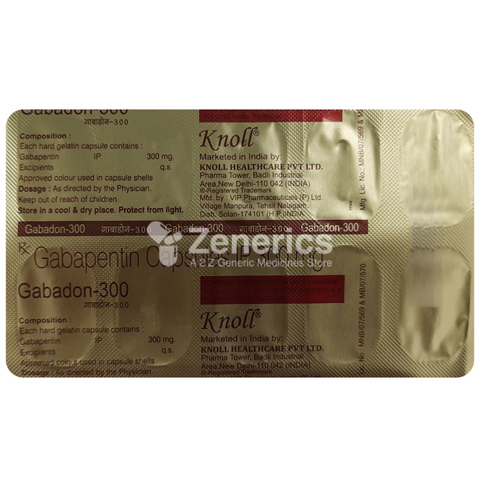 Gabadon 300mg Tablet