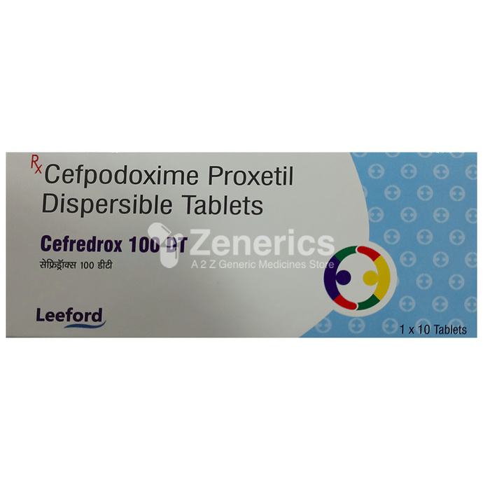 Cefredrox 100mg Tablet DT