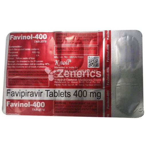 Favinol 400 Tablet - Image 4