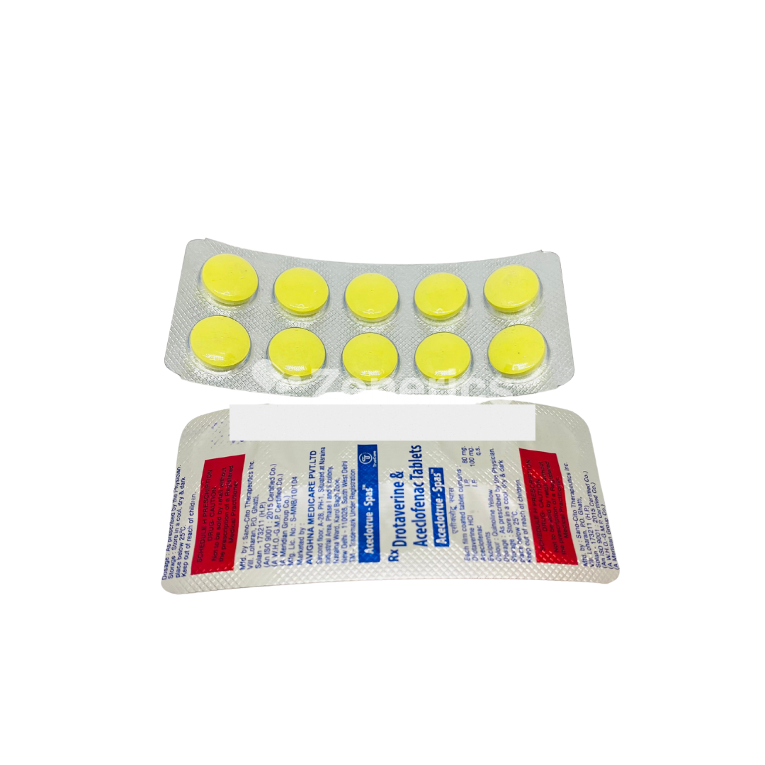 Aceclotrue Spas Tablet